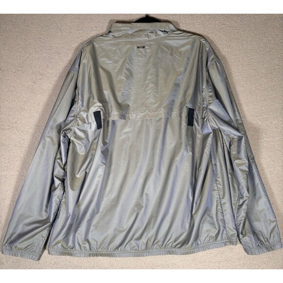 Rhone Nanoprojects Windbreaker Men’s Size XL Gray Chameleon Vented Full Zip - Picture 13 of 14